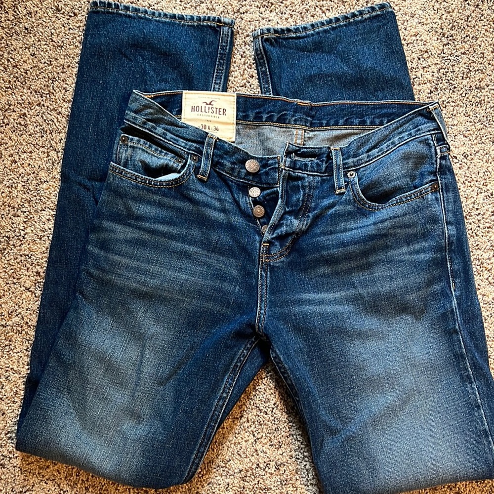 Men’s Hollister jeans like new 30x34